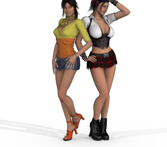 Virtual Date Girls: April and Violet (Full Game)