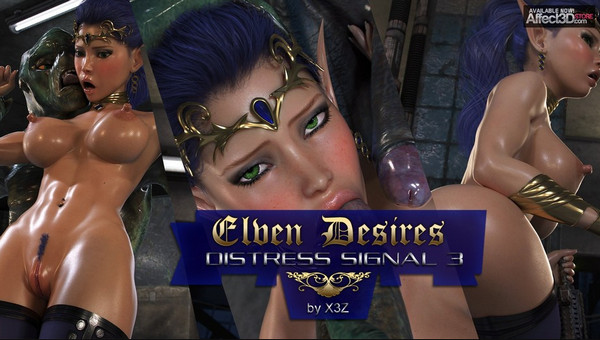 Artist X3Z - Elven Desires - Distress Signal 3