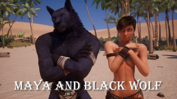 Wild Life: Maya and Black Wolf