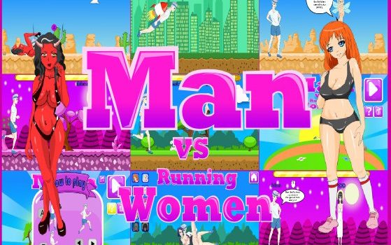 Man vs Running Women (Eng)