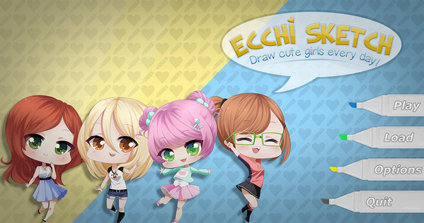 NewWestGames - Ecchi Sketch: Draw Cute Girls Every Day! Ver.1.0