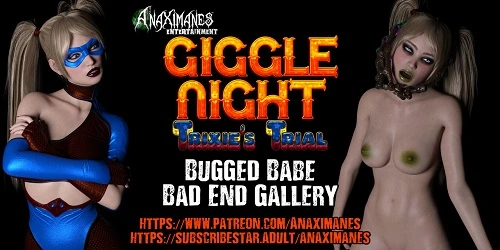 The Anax - Giggle Night - Bugged Babe Bad End