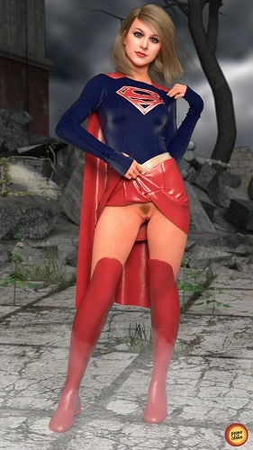 ProneToClone - Supergirl Melissa Benoist & Superman